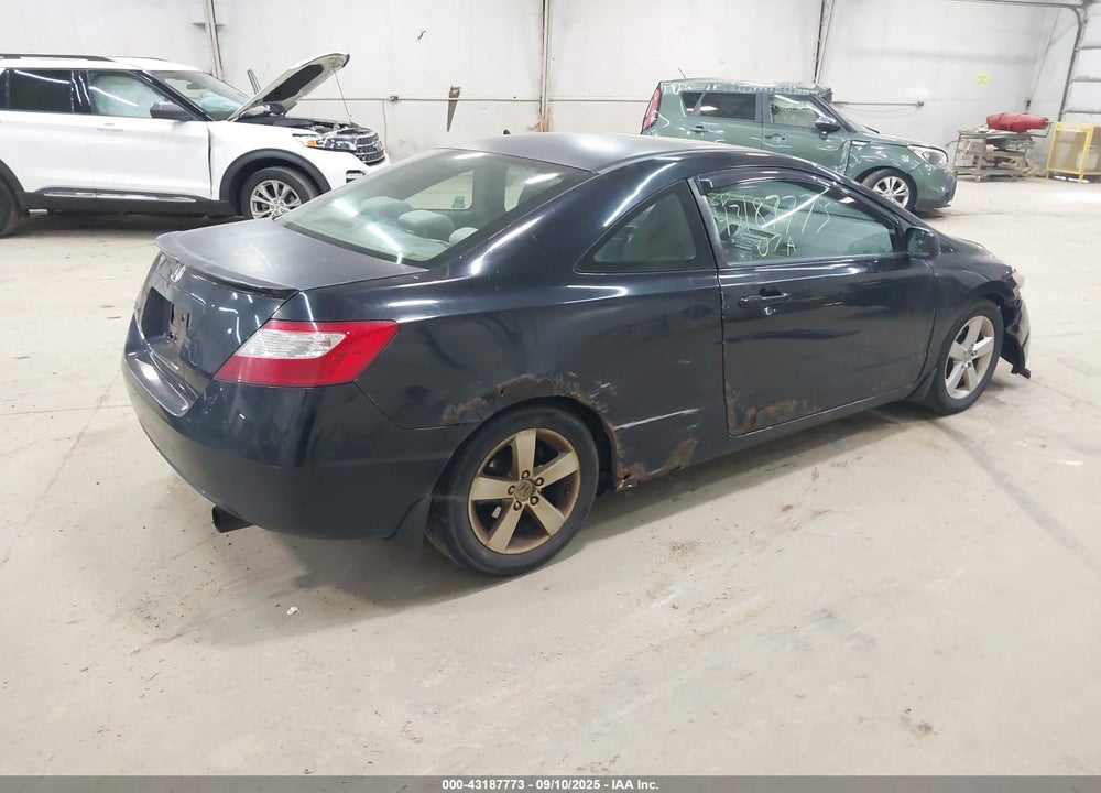 2007 HONDA CIVIC VIN: 2HGFG12847H550971