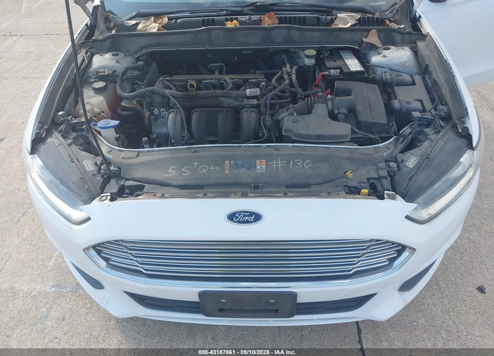 2013 FORD FUSION VIN: 3FA6P0G72DR208613
