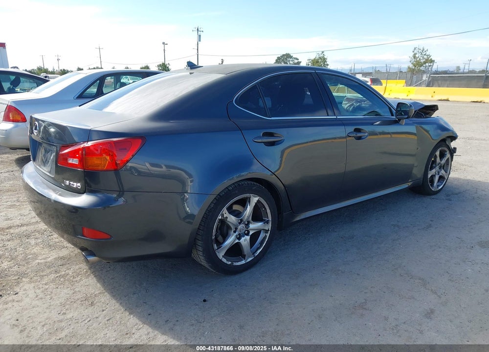 2008 LEXUS IS 250 VIN: JTHBK262182078860