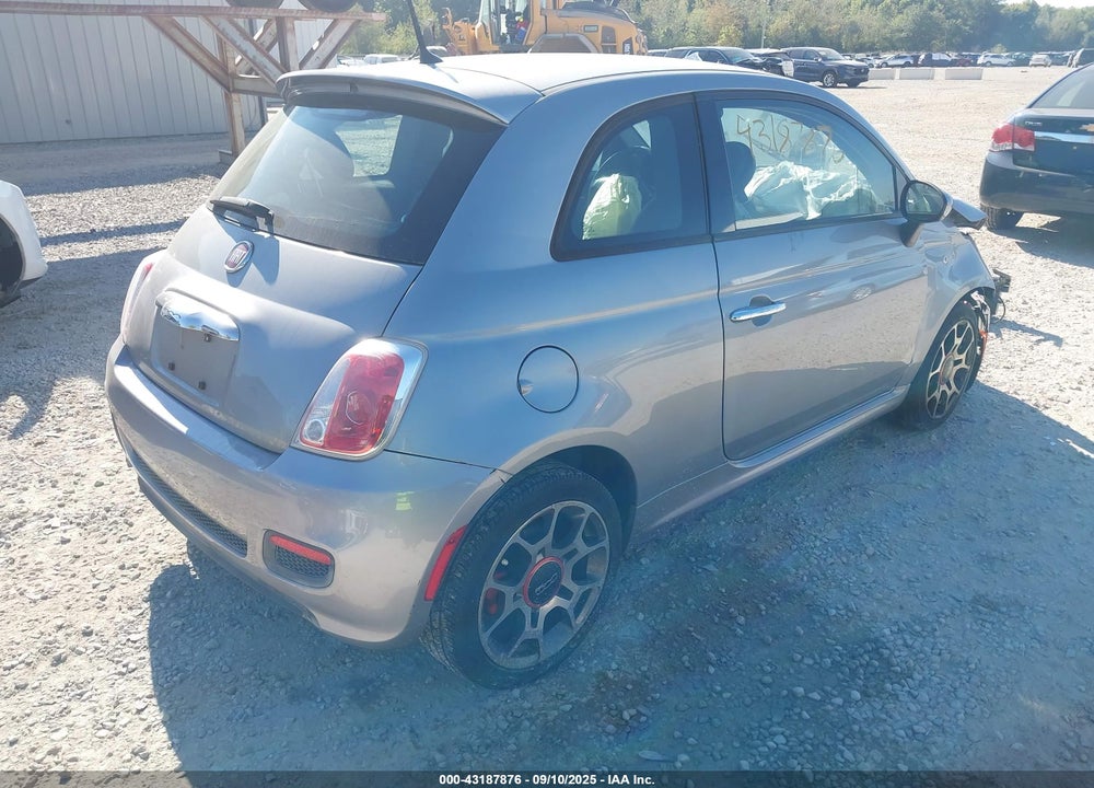 2015 FIAT 500 VIN: 3C3CFFBR6FT576329
