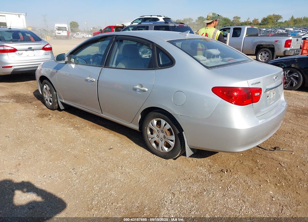 2010 HYUNDAI ELANTRA BLUE VIN: KMHDU4AD6AU167189