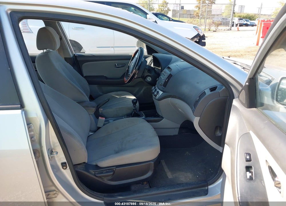 2010 HYUNDAI ELANTRA BLUE VIN: KMHDU4AD6AU167189
