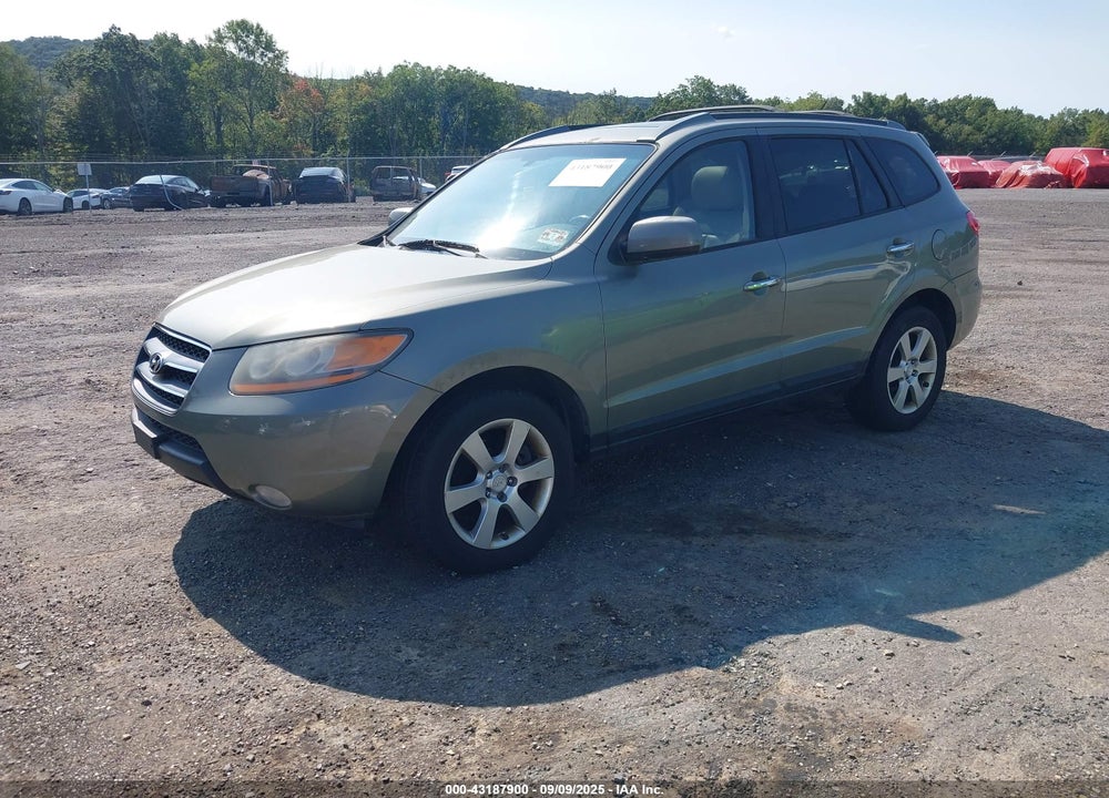 2008 HYUNDAI SANTA FE LIMITED/SE VIN: 5NMSH73EX8H196929