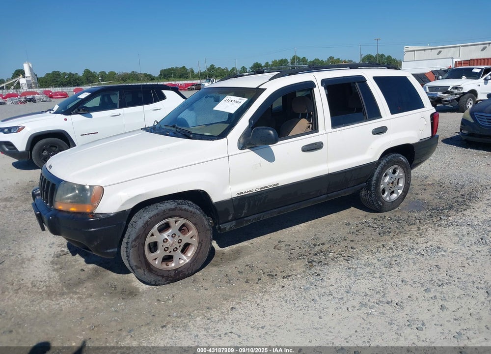 2000 JEEP GRAND CHEROKEE LAREDO VIN: 1J4G248S5YC160787