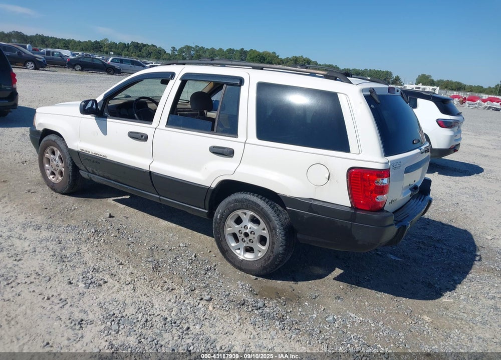 2000 JEEP GRAND CHEROKEE LAREDO VIN: 1J4G248S5YC160787