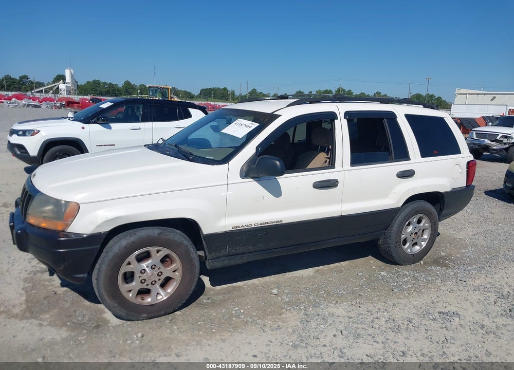 2000 JEEP GRAND CHEROKEE LAREDO VIN: 1J4G248S5YC160787
