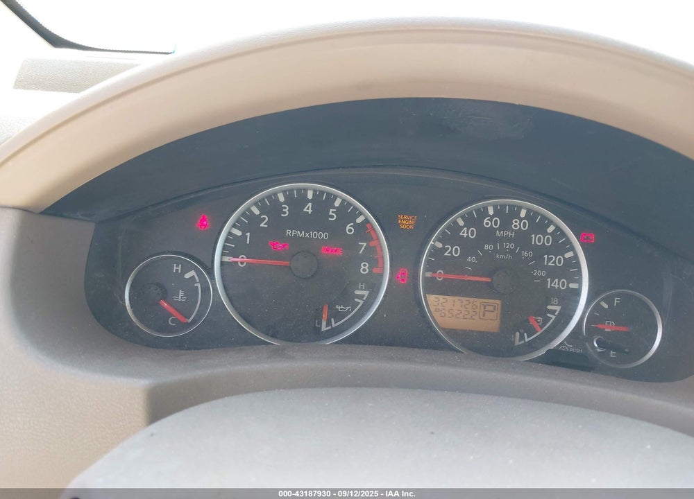 2008 NISSAN PATHFINDER SE VIN: 5N1AR18U78C660825