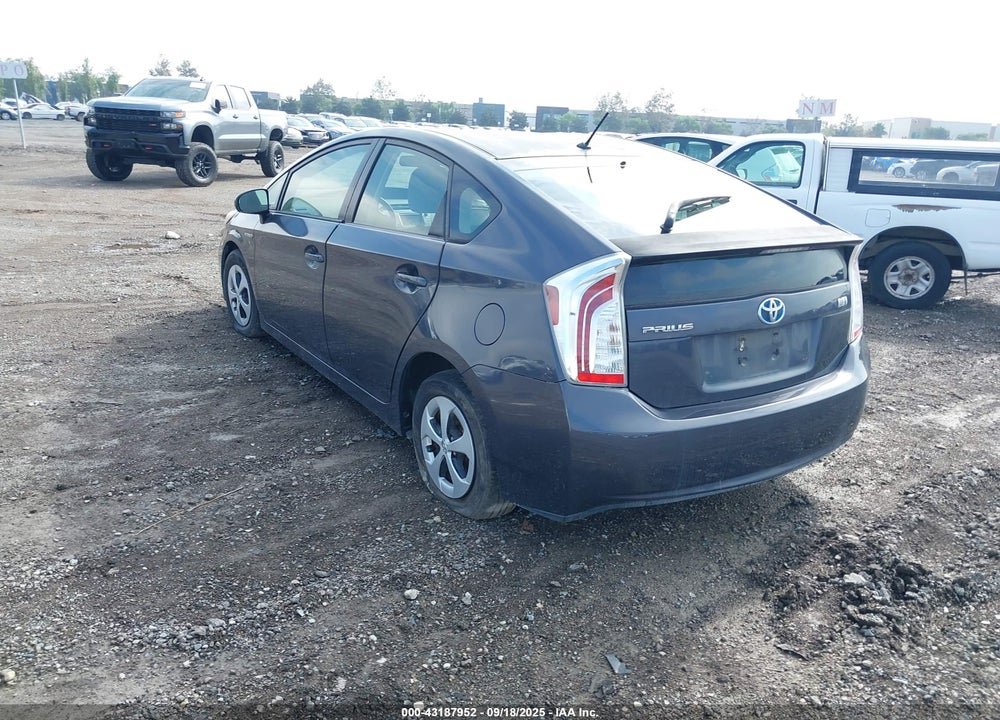 2012 TOYOTA PRIUS VIN: JTDKN3DU9C5512405
