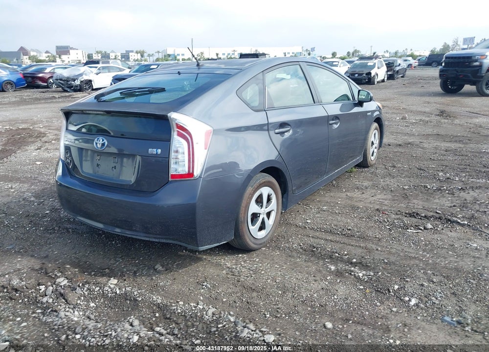 2012 TOYOTA PRIUS VIN: JTDKN3DU9C5512405