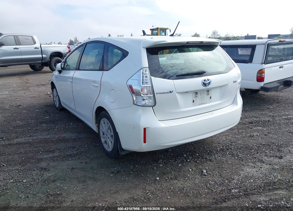 2012 TOYOTA PRIUS V VIN: JTDZN3EU0C3167063