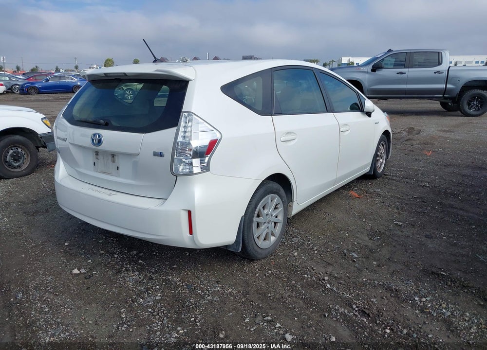 2012 TOYOTA PRIUS V VIN: JTDZN3EU0C3167063