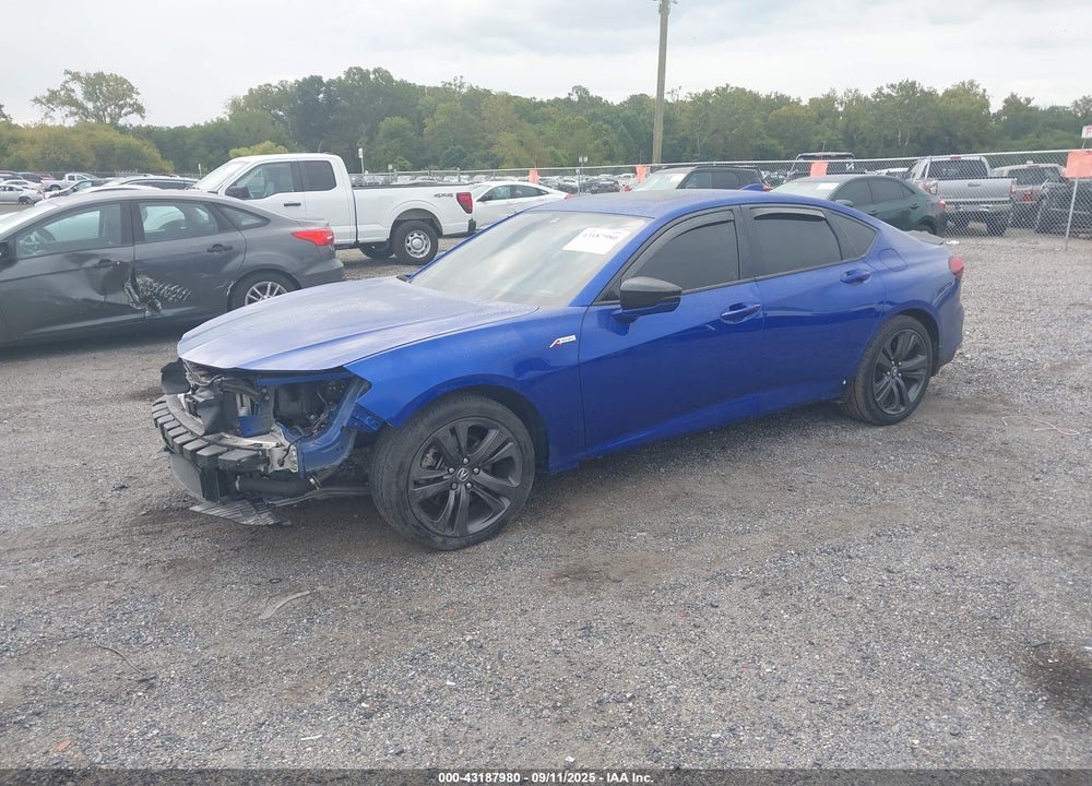 2022 ACURA TLX VIN: 19UUB5F58NA003565