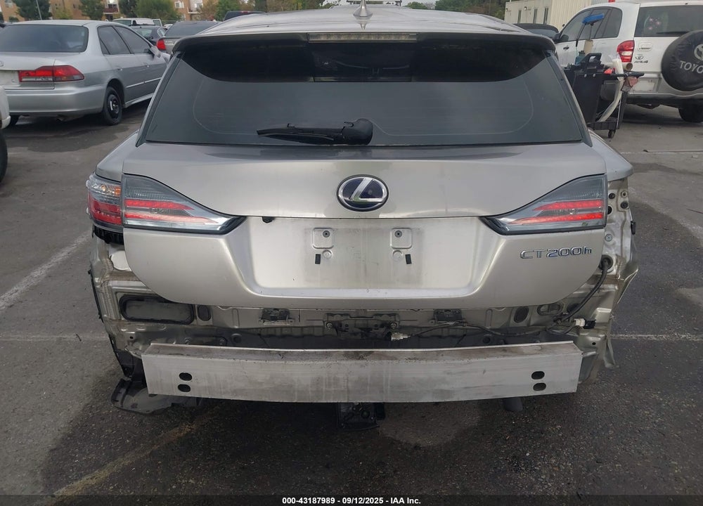 2017 LEXUS CT 200H VIN: JTHKD5BH9H2286121