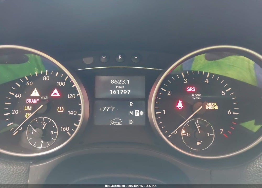 2009 MERCEDES-BENZ GL-CLASS VIN: 4JGBF71E89A441789