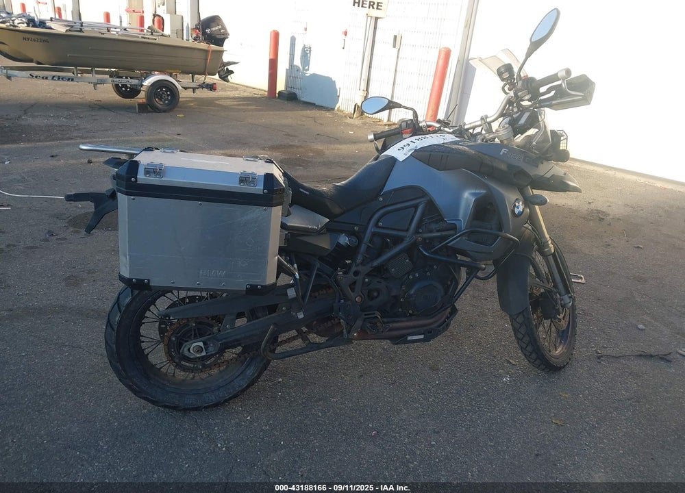 2012 BMW F800 GS VIN: WB1022906CZU04443