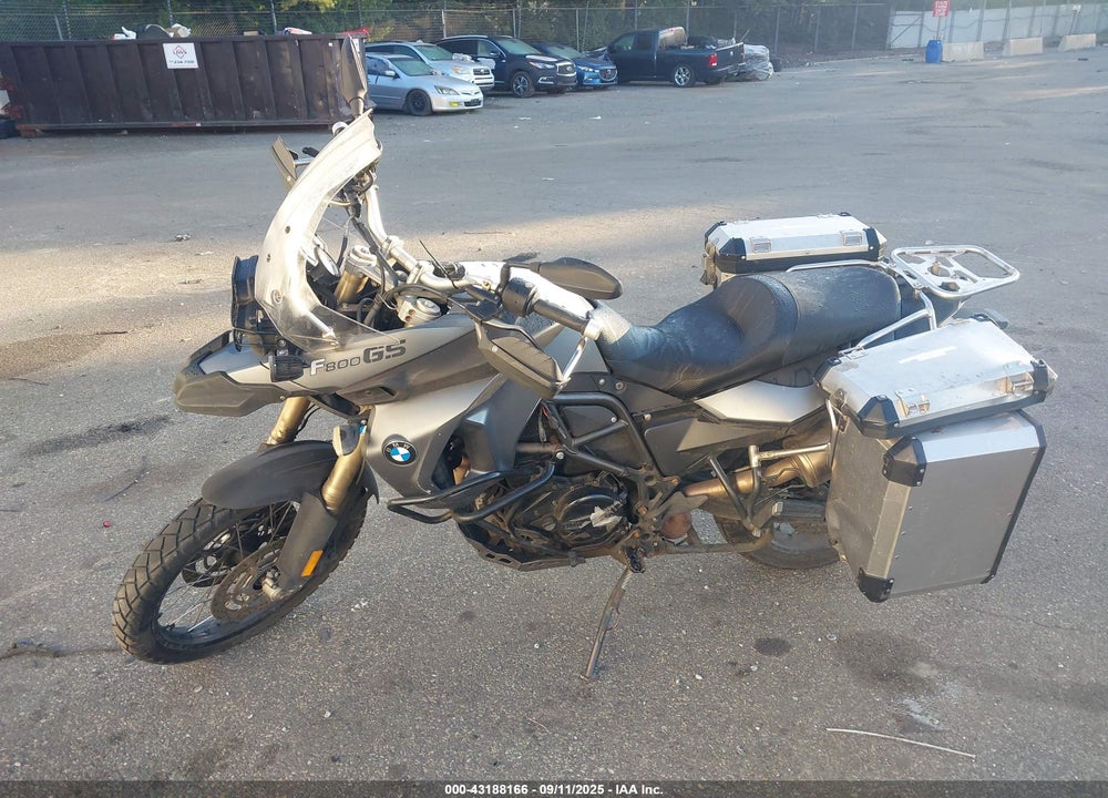 2012 BMW F800 GS VIN: WB1022906CZU04443