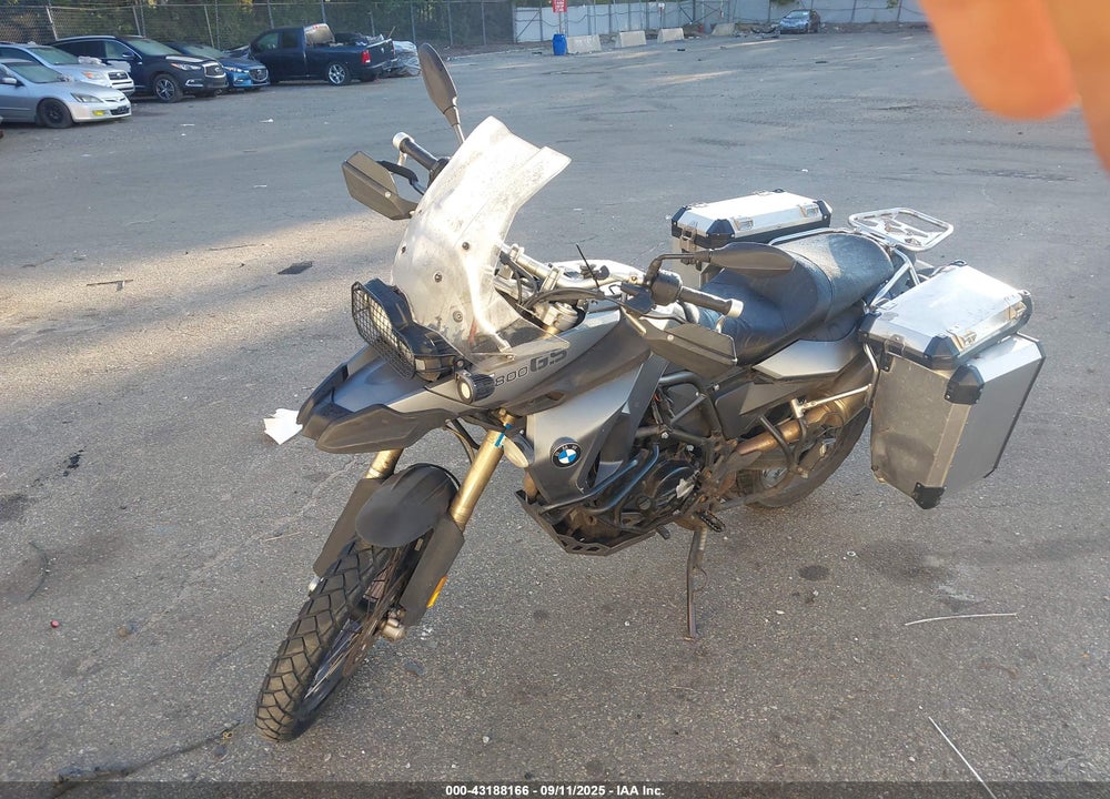 2012 BMW F800 GS VIN: WB1022906CZU04443