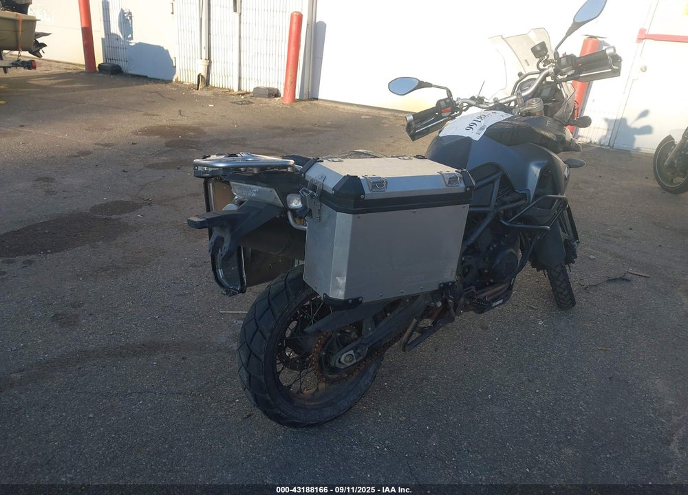 2012 BMW F800 GS VIN: WB1022906CZU04443