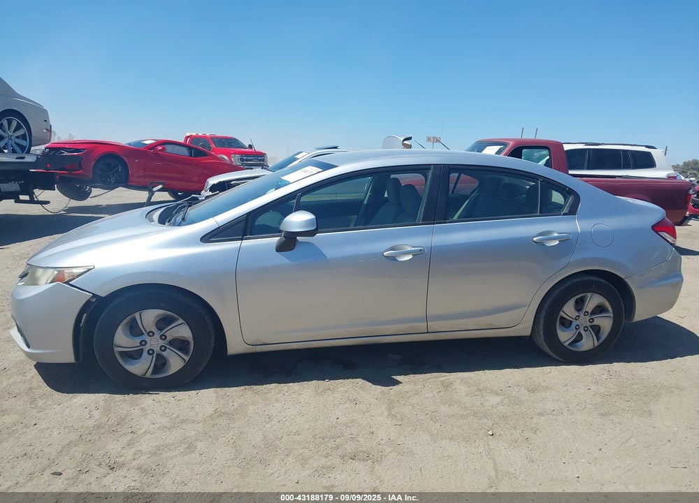 2013 HONDA CIVIC VIN: 19XFB2F56DE225927