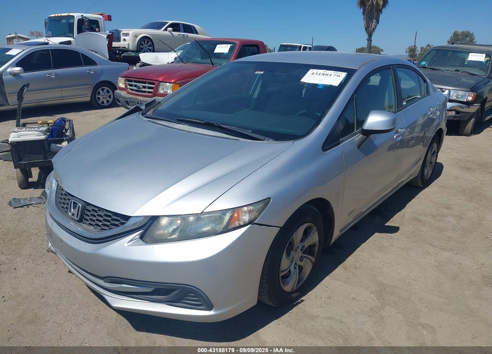 2013 HONDA CIVIC VIN: 19XFB2F56DE225927