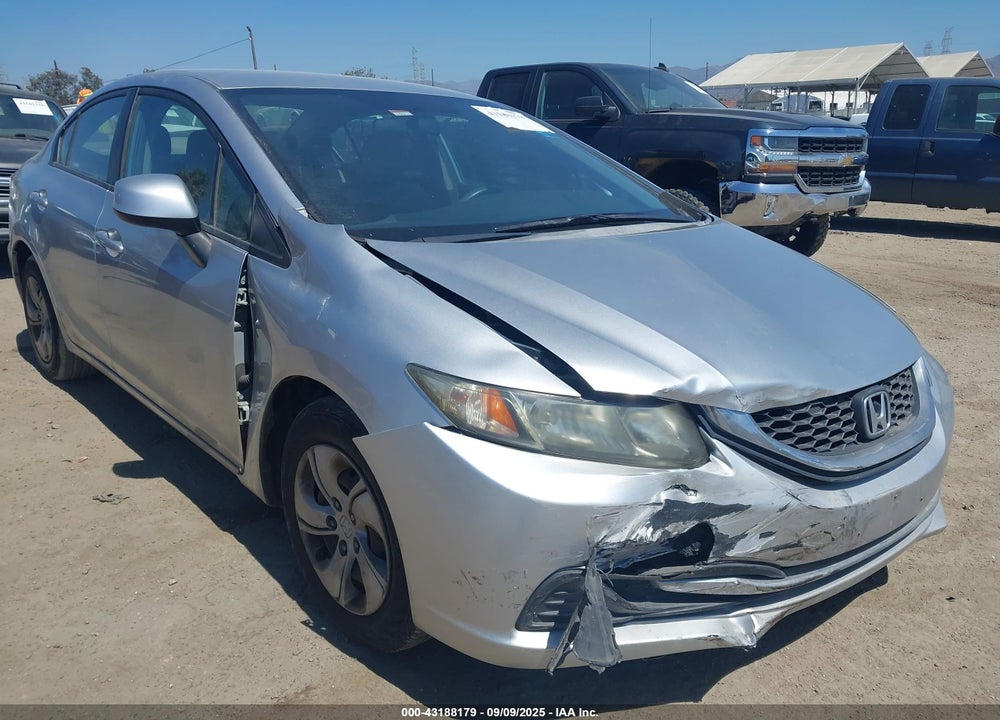 2013 HONDA CIVIC VIN: 19XFB2F56DE225927