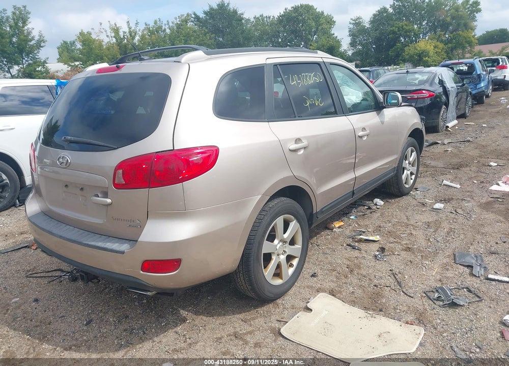 2007 HYUNDAI SANTA FE LIMITED/SE VIN: 5NMSH73E77H043357