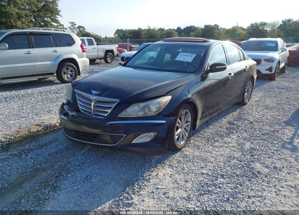 2012 HYUNDAI GENESIS VIN: KMHGC4DD9CU160705
