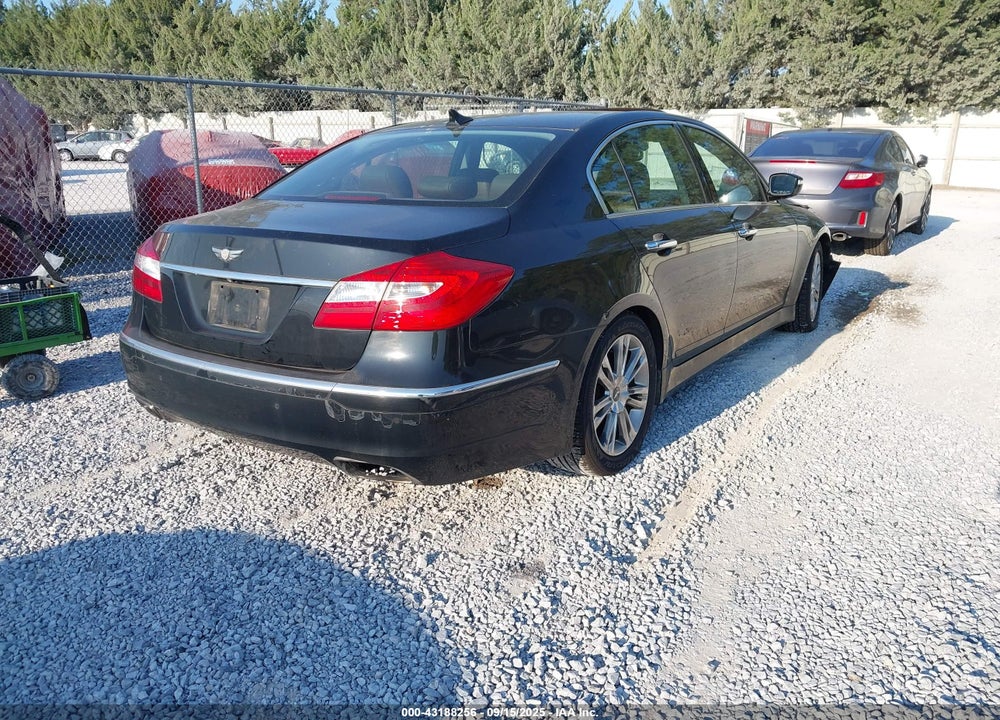 2012 HYUNDAI GENESIS VIN: KMHGC4DD9CU160705