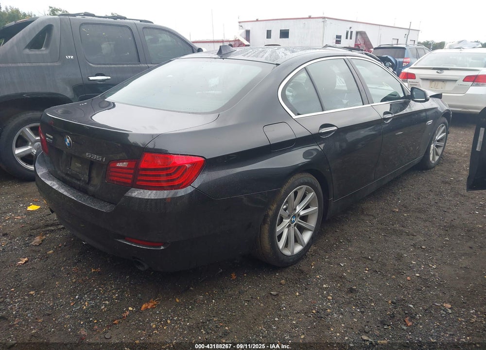 2014 BMW 5 SERIES VIN: WBA5B3C50ED539546