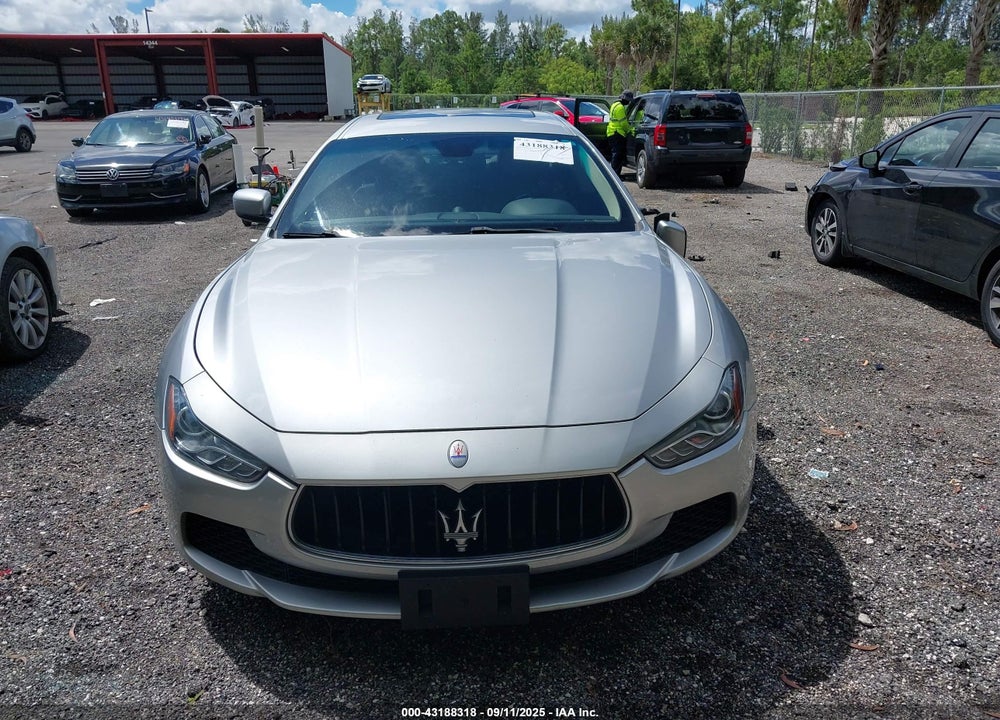 2015 MASERATI GHIBLI VIN: ZAM57XSA6F1137541
