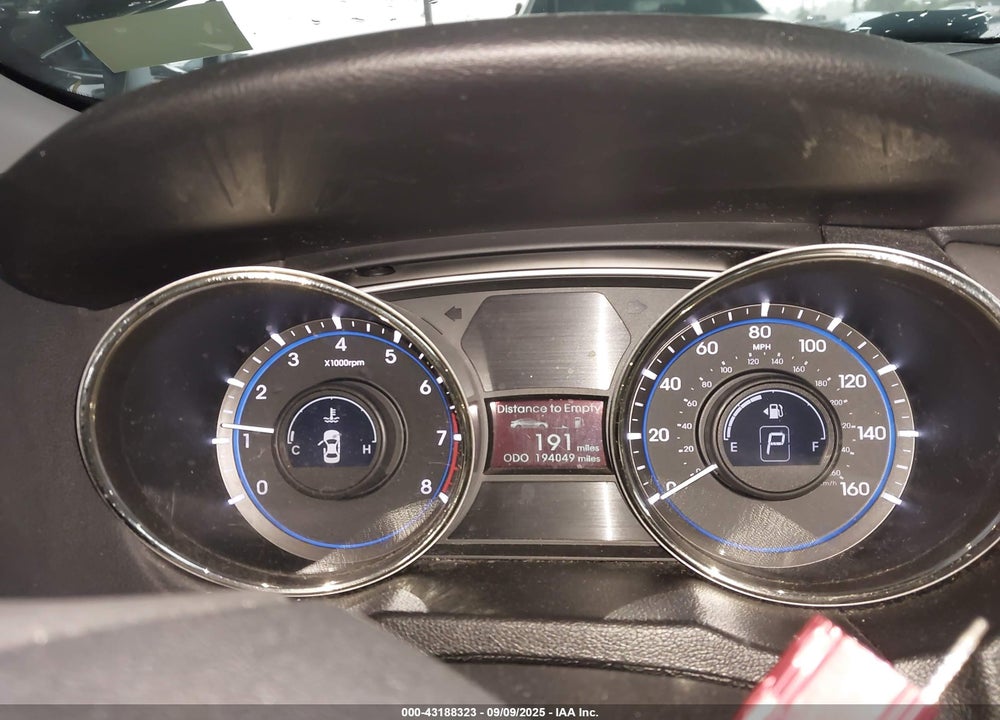 2013 HYUNDAI SONATA VIN: 5NPEB4AC5DH683693