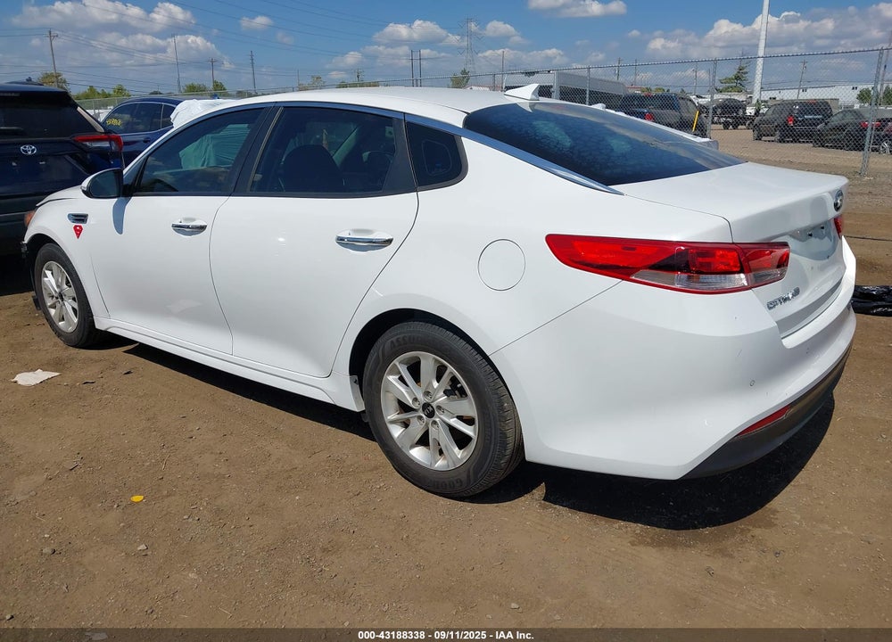 2016 KIA OPTIMA VIN: 5XXGT4L35GG038609