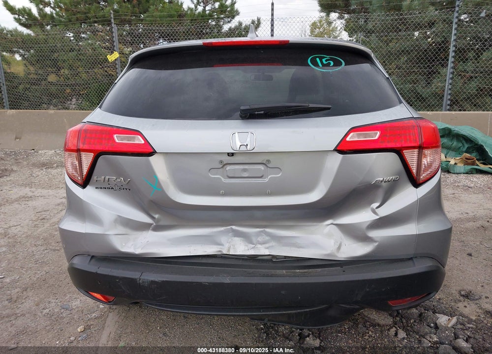 2017 HONDA HR-V VIN: 3CZRU6H54HG705500