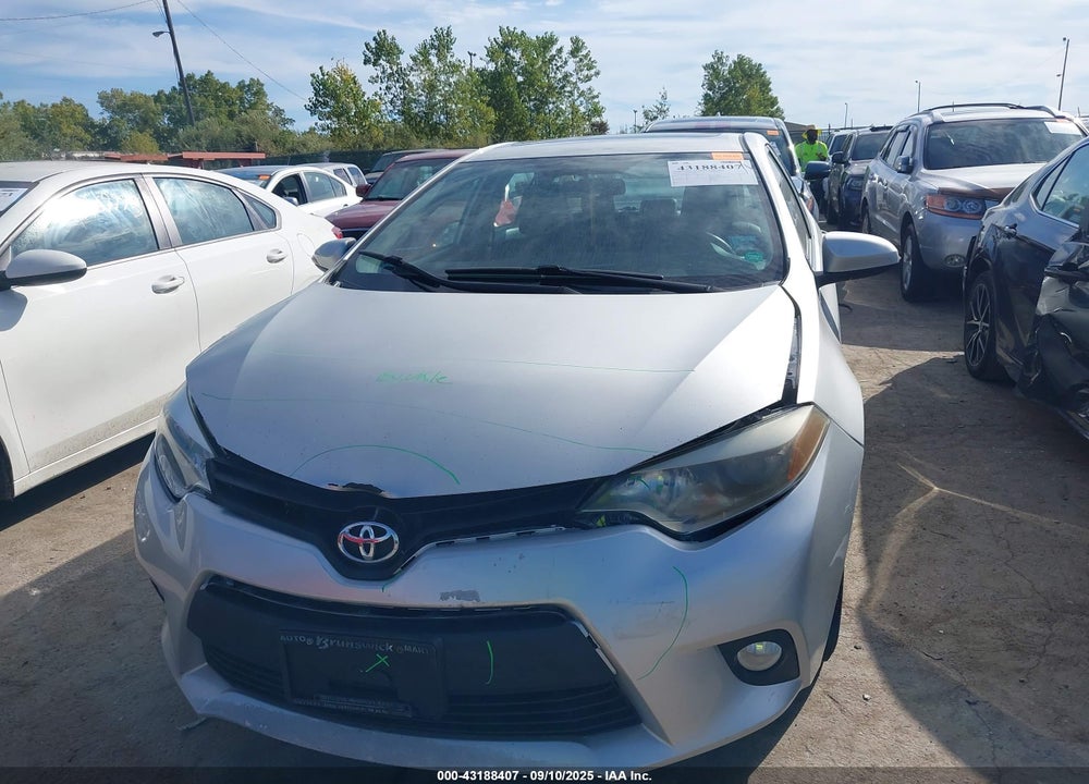 2014 TOYOTA COROLLA VIN: 2T1BURHE1EC196349