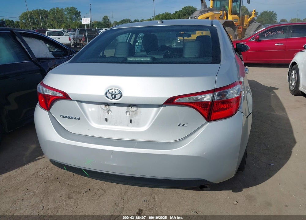 2014 TOYOTA COROLLA VIN: 2T1BURHE1EC196349