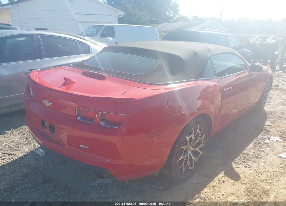 2013 CHEVROLET CAMARO VIN: 2G1FB3D32D9110479