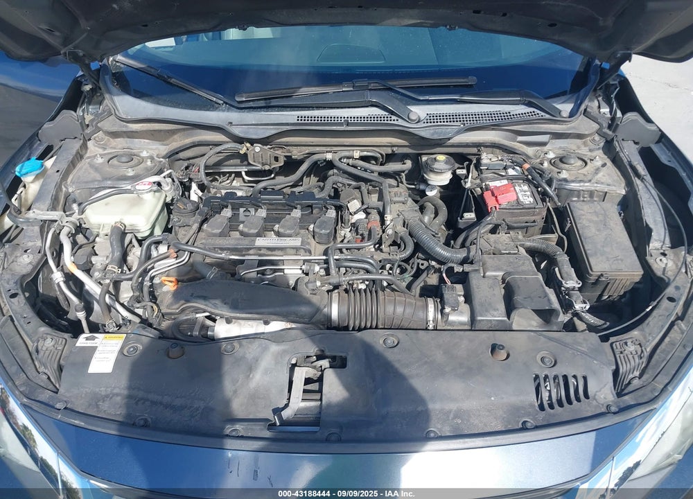 2016 HONDA CIVIC VIN: 19XFC1F9XGE201080