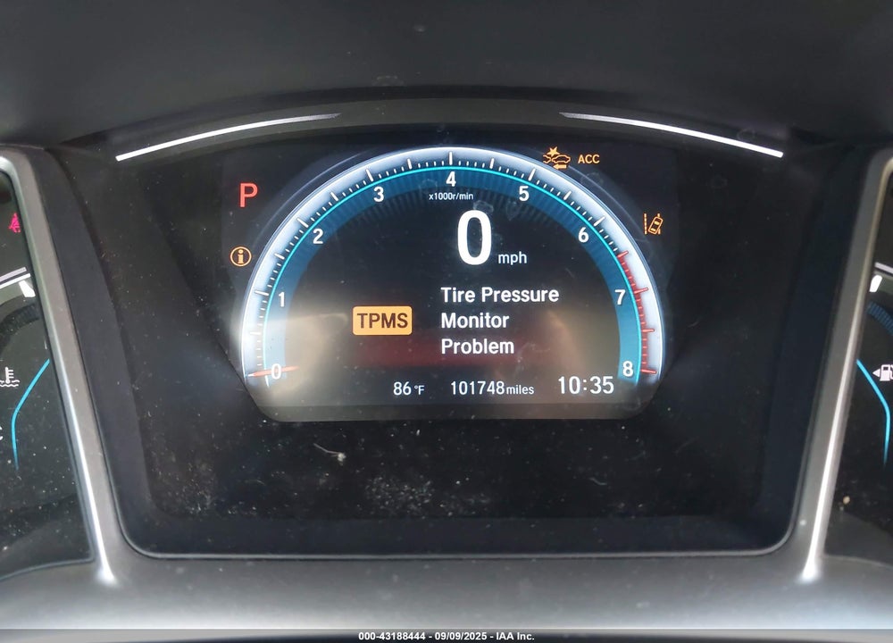 2016 HONDA CIVIC VIN: 19XFC1F9XGE201080