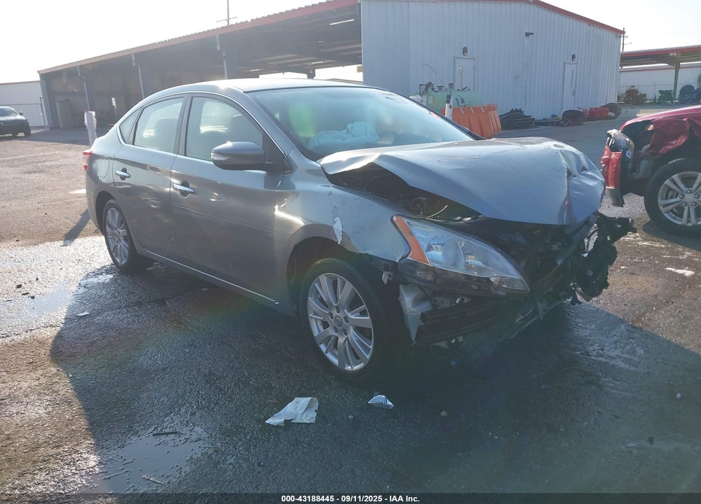 2013 NISSAN SENTRA SL VIN: 3N1AB7AP7DL666738