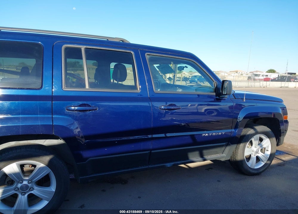 2012 JEEP PATRIOT VIN: 1C4NJRFB2CD625657