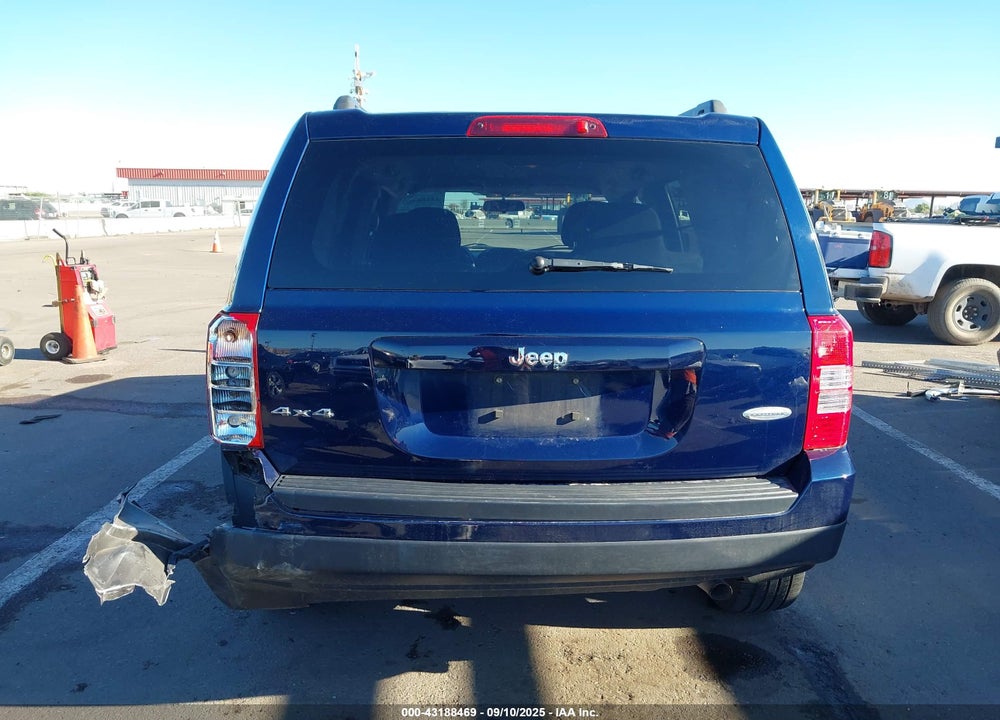 2012 JEEP PATRIOT VIN: 1C4NJRFB2CD625657