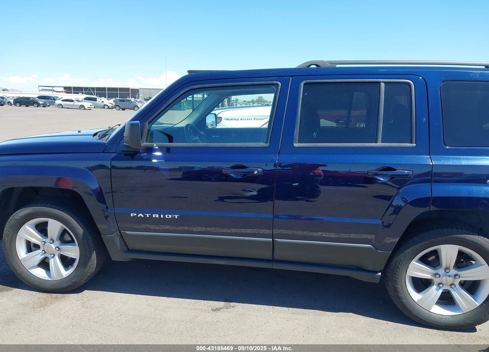 2012 JEEP PATRIOT VIN: 1C4NJRFB2CD625657