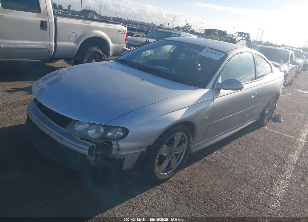 2004 PONTIAC GTO VIN: 6G2VX12G84L296091
