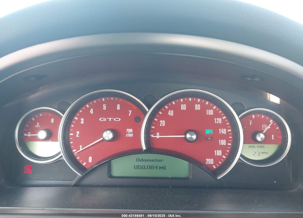 2004 PONTIAC GTO VIN: 6G2VX12G84L296091