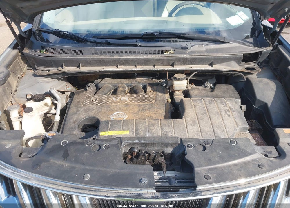 2010 NISSAN MURANO VIN: JN8AZ1MW5AW108535