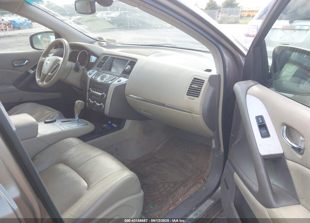 2010 NISSAN MURANO VIN: JN8AZ1MW5AW108535