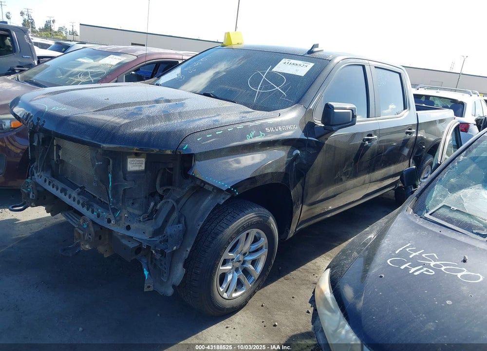 2020 CHEVROLET SILVERADO 1500 4WD STANDARD BED LT VIN: 1GCUYDED0LZ165219