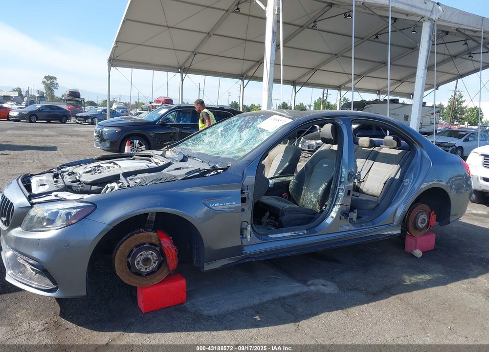 2021 MERCEDES-BENZ AMG C 63 S VIN: W1KWF8HB2MR620448