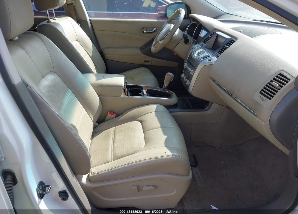 2011 NISSAN MURANO VIN: JN8AZ1MW4BW172423