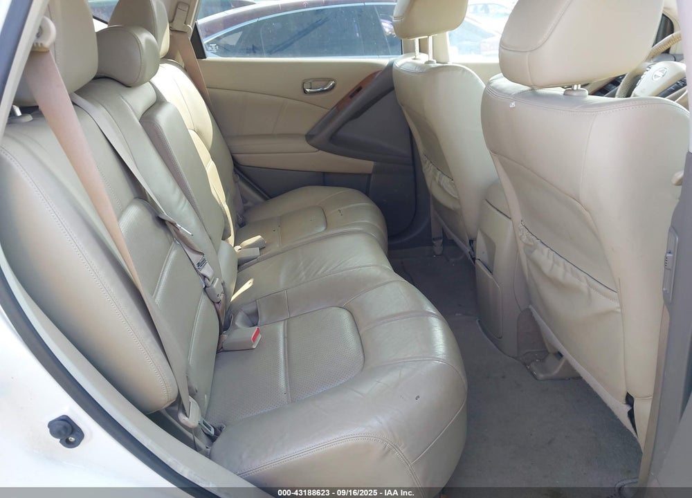 2011 NISSAN MURANO VIN: JN8AZ1MW4BW172423